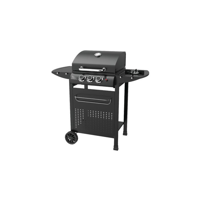foto del prodotto domus barbecue gas mambo 2 1 fuochi 2 1 cm 106x57 h.cm 103