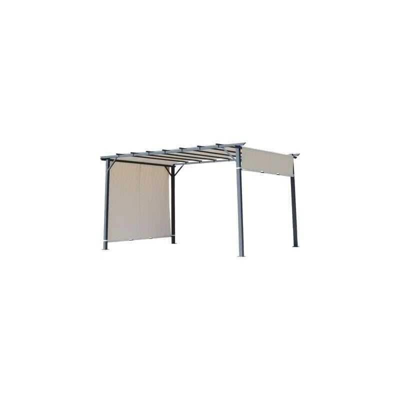 foto del prodotto domus pergola cairo acciaio poly mt 3x4