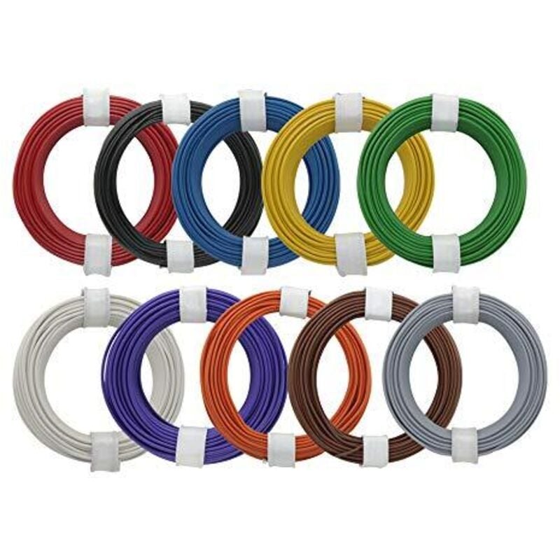 foto del prodotto donau elektronik 118-mix cavo per cablaggi 1 x 0.14 mm multicolore 1 kit