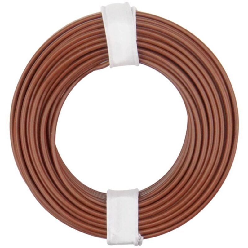 foto del prodotto donau elektronik 125 018 cavo per cablaggi 1 x 0.25 mm marrone 10 m