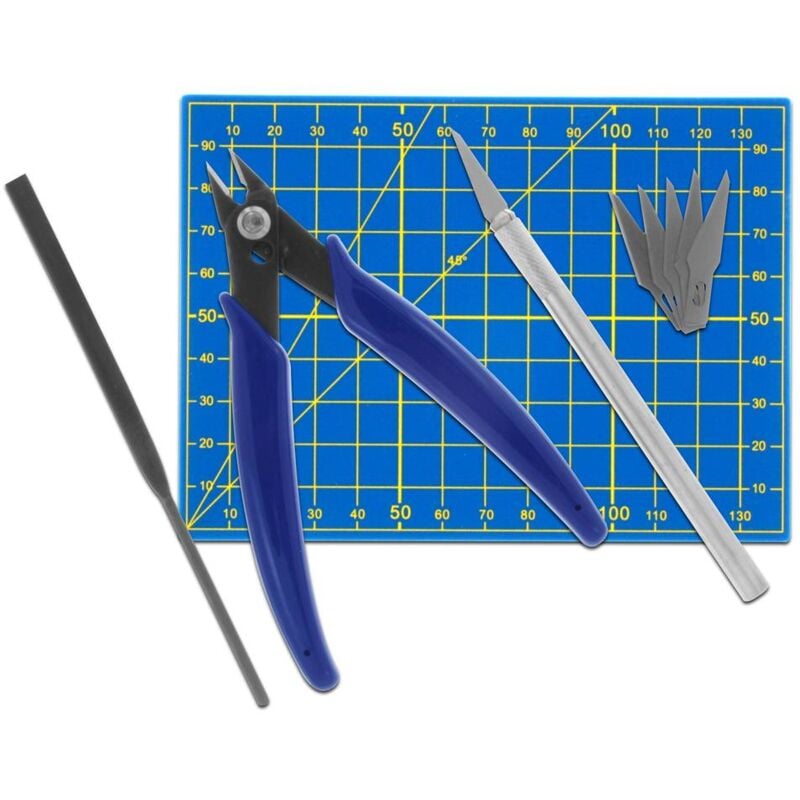foto del prodotto donau elektronik ms09 kit utensili modellismo in custodia 9 parti