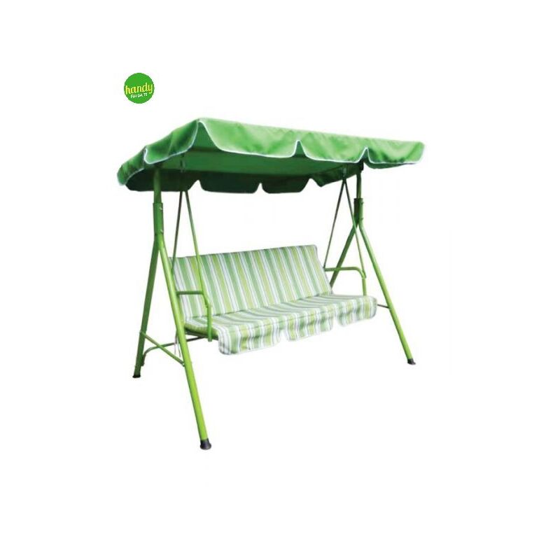 foto del prodotto dondolo 3 posti fdm many verde