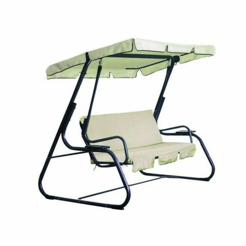 foto del prodotto dondolo rodi 3 posti 1 con cuscino cm120x200x164h