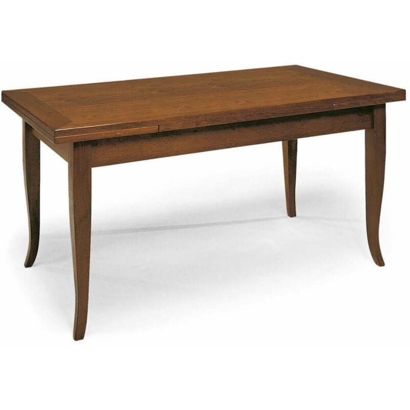 foto del prodotto donny tavolo consolle allungabile in legno massello cm 80 x 80 115 150