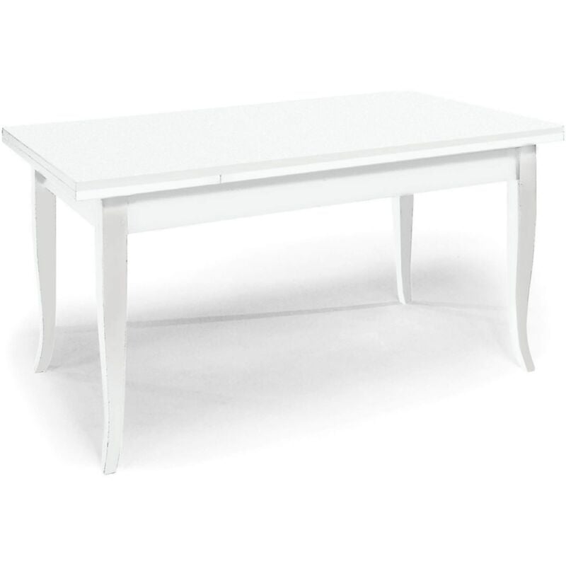foto del prodotto donny tavolo da pranzo allungabile in legno massello cm 85 x 160 200 240