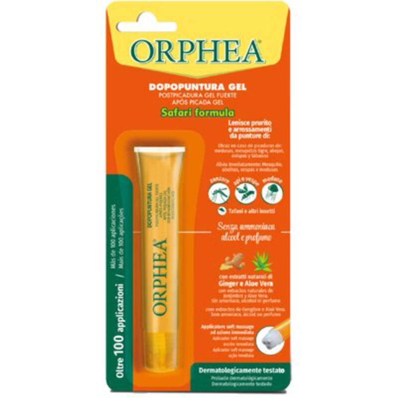 foto del prodotto dopo puntura safari formula orphea gel ml 10 12 pezzi