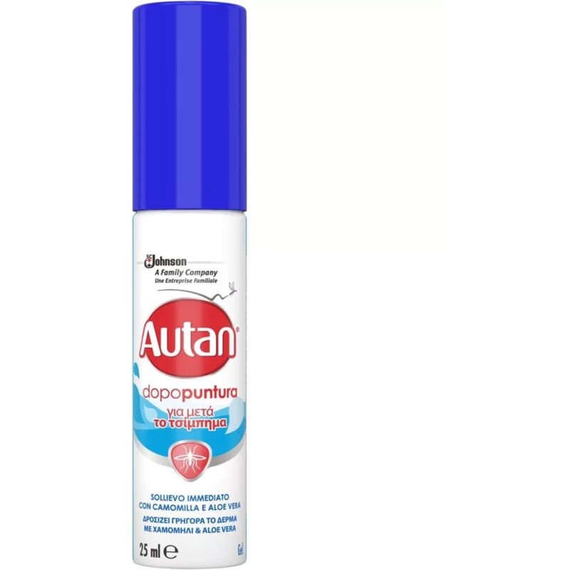 foto del prodotto dopopuntura autan con aloe vera e camomilla 25 ml