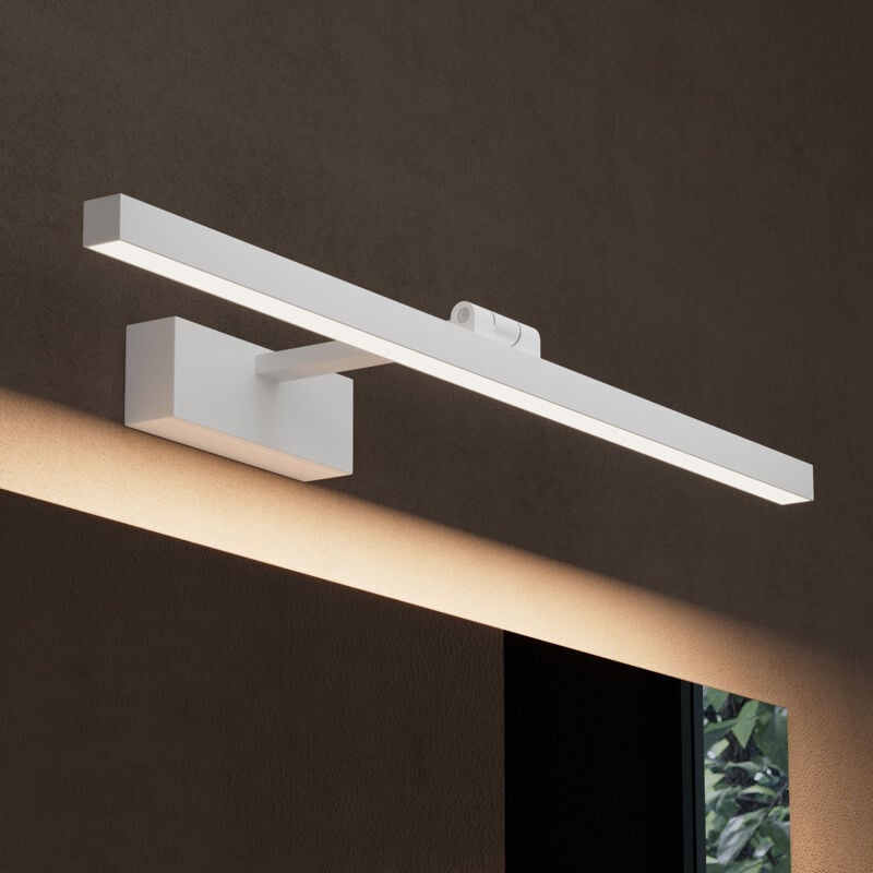 foto del prodotto doporro lampada da specchio a led per bagno, applique specchio, applique murali, illuminazione da parete, luce naturale per trucco, bianca sabbia,