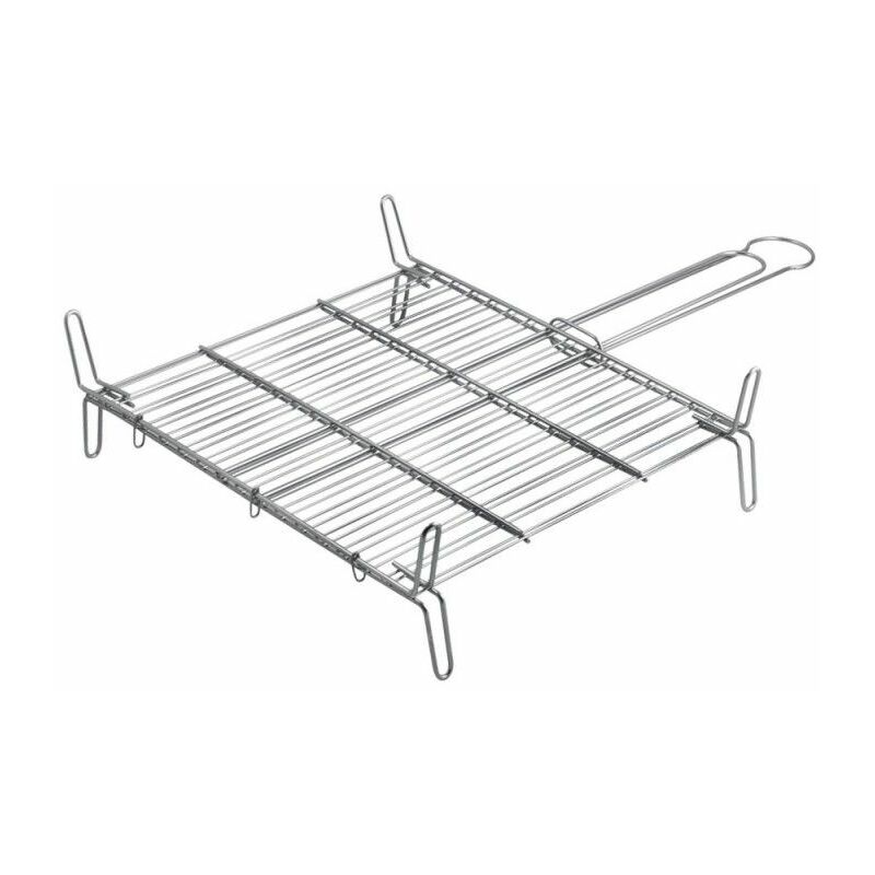 foto del prodotto doppia griglia 40x40cm cucina gourmet
