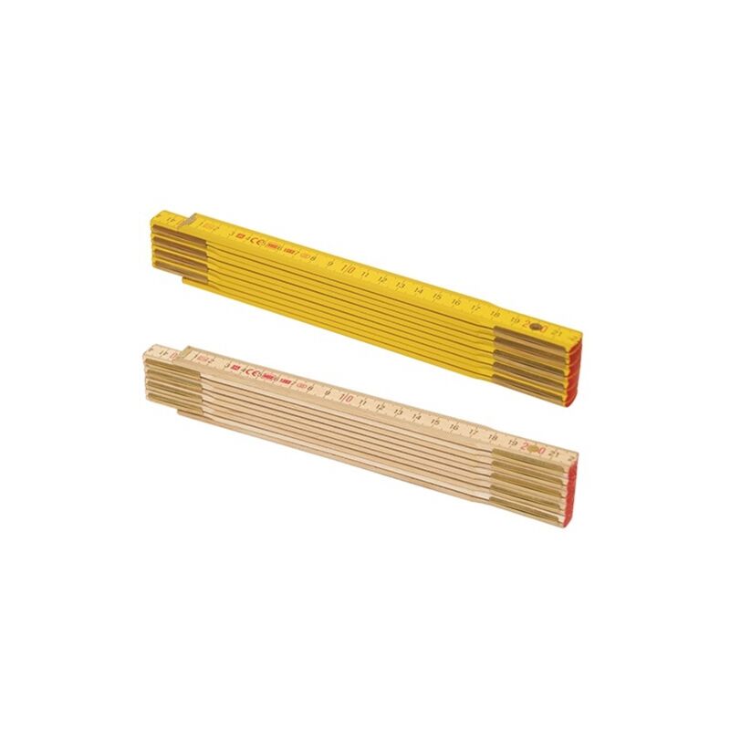 foto del prodotto doppimetri brixo legno giallo