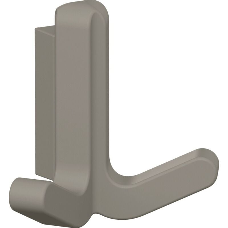 foto del prodotto doppio gancio ser.477 opaco, elastico ku. tpu 95 grigio chiaro h.69mm