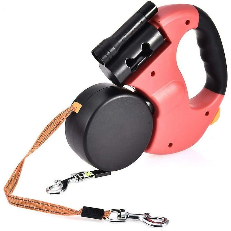 foto del prodotto doppio guinzaglio retrattile per cani guinzaglio per cani doppio guinzaglio per cani guinzaglio automatico per cani guinzaglio retrattile guinzaglio