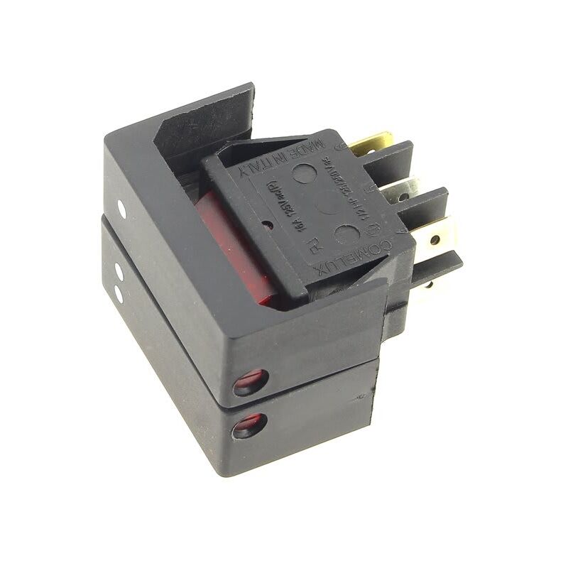 foto del prodotto doppio interruttore 6 terminali con spie luminose per radiatore delonghi