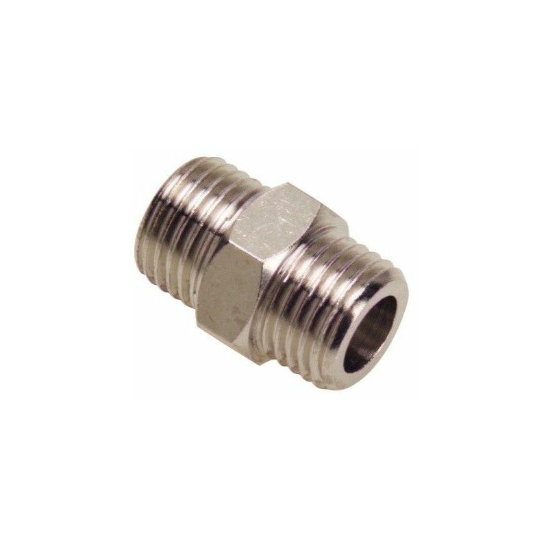 foto del prodotto doppio machon cilindrico 3 8 3 8. blister 2 pezzi 