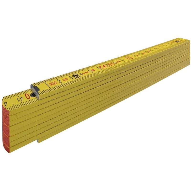 foto del prodotto doppiometro pieghevole in legno serie 700,type 707, 2 m stabila