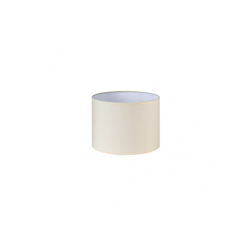 foto del prodotto dori paralume cilindrico e27 beige 25dx25dx20h cm tessuto popelin