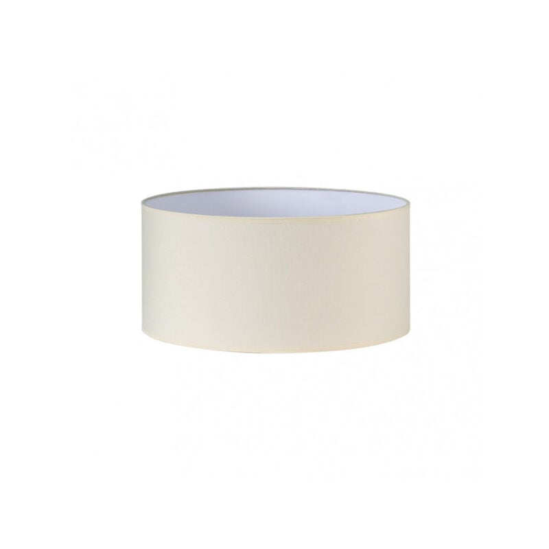 foto del prodotto dori paralume cilindrico e27 beige 45dx45dx22h cm tessuto popelin