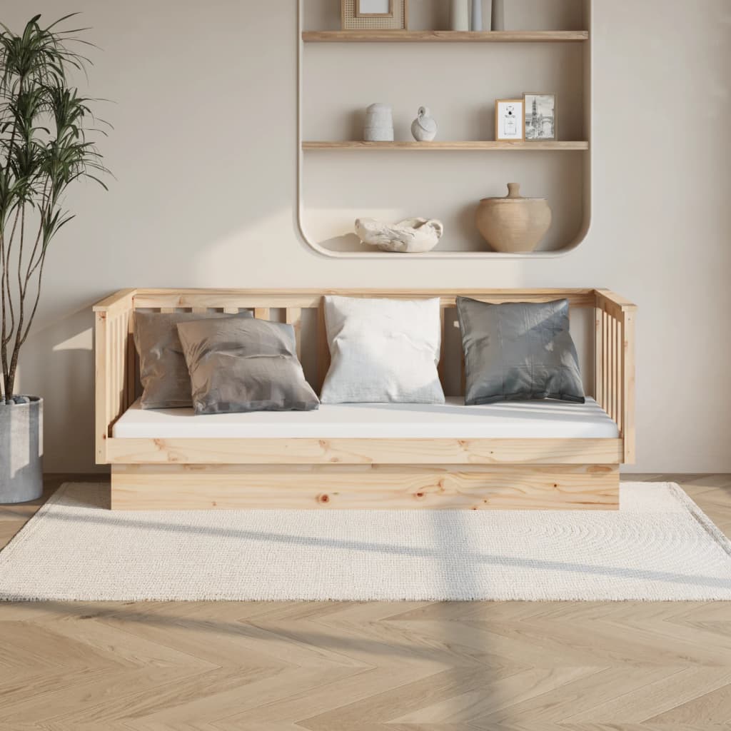 foto del prodotto dormeuse 75x190 cm in legno massello di pino cod mxl 62404
