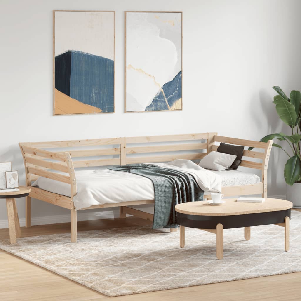 foto del prodotto dormeuse 75x190 cm in legno massello di pinocod mxl 86881