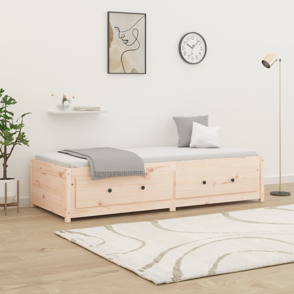foto del prodotto dormeuse 80x200 cm in legno massello di pino cod mxl 62591