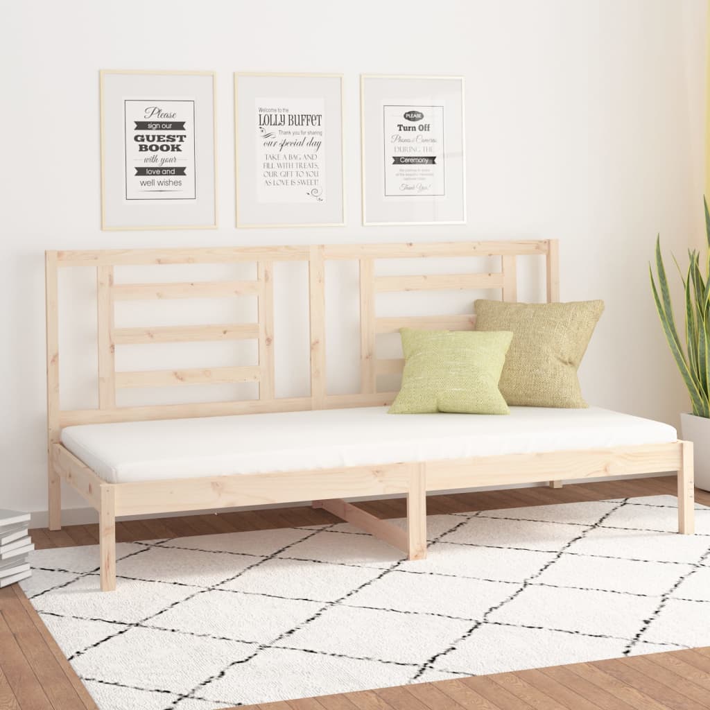 foto del prodotto dormeuse 80x200 cm in legno massello di pino cod mxl 73572