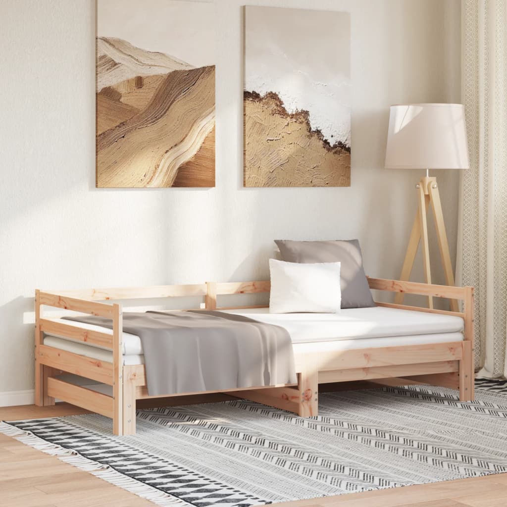 foto del prodotto dormeuse estraibile 2x 80x200 cm in legno massello di pino cod mxl 58026