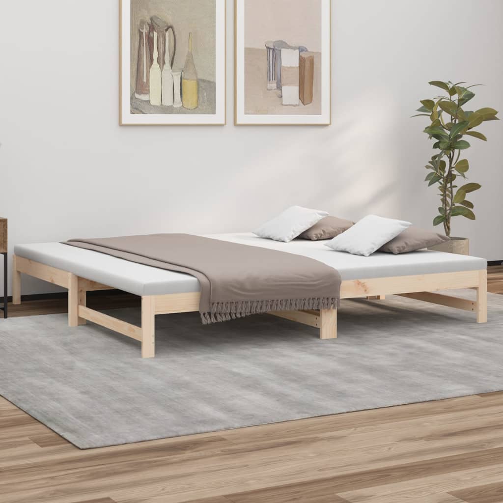 foto del prodotto dormeuse estraibile 2x 80x200 cm in legno massello di pino cod mxl 58066