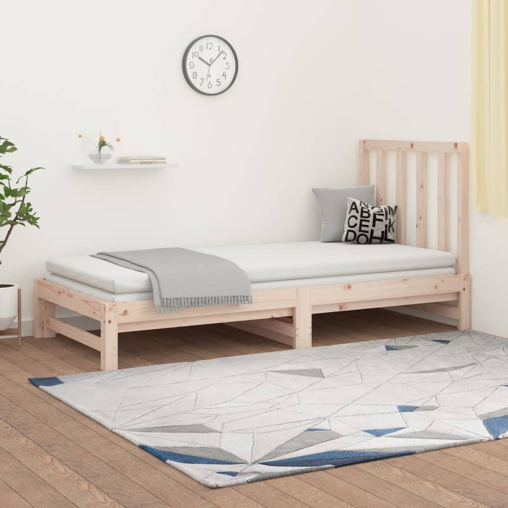 foto del prodotto dormeuse estraibile 2x 90x190 cm legno massello di pino cod mxl 48517