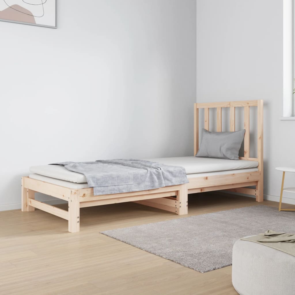 foto del prodotto dormeuse estraibile 2x 90x190 cm legno massello di pino cod mxl 54612