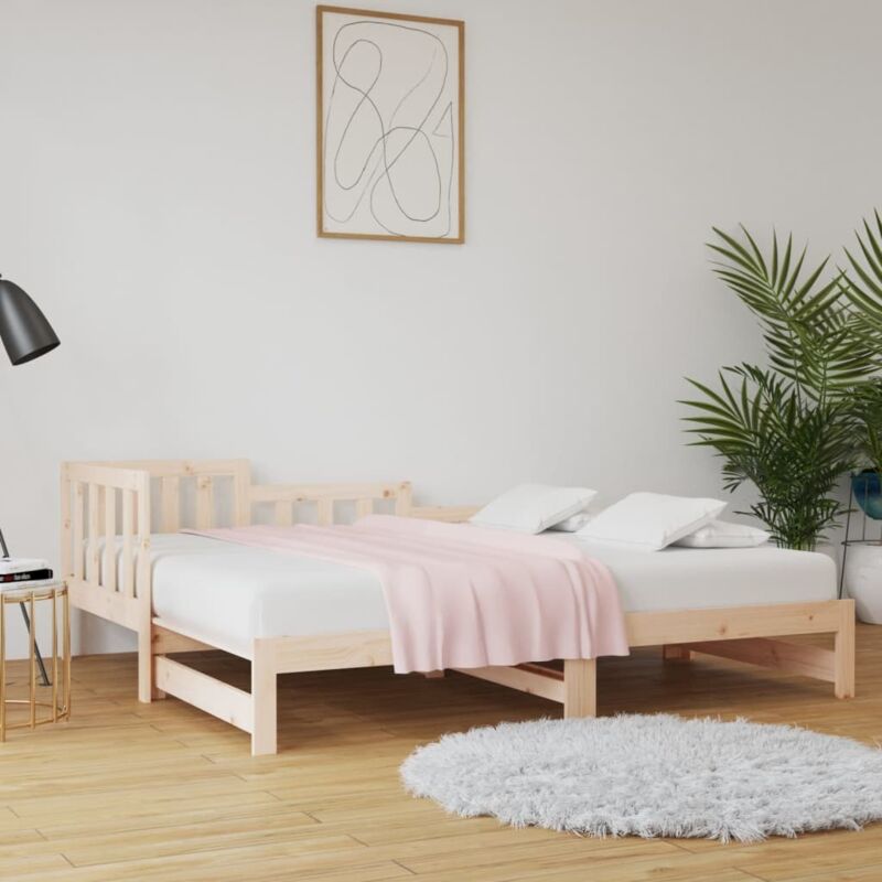 foto del prodotto dormeuse estraibile 2x 90x190 cm legno massello di pino vidaxl