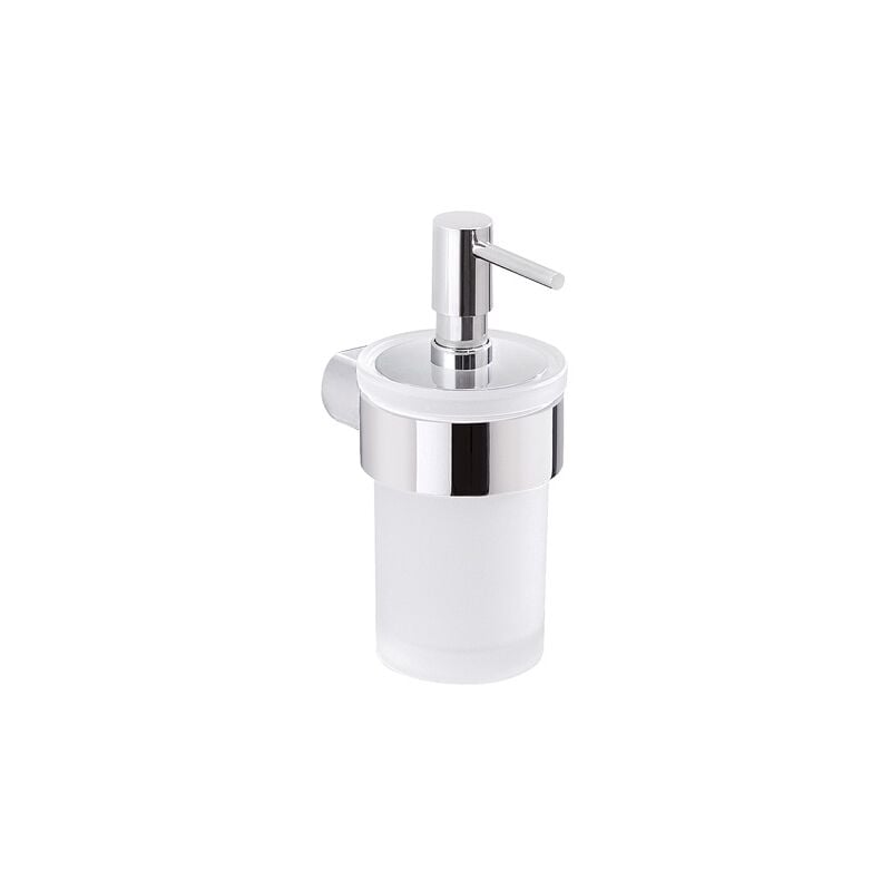 foto del prodotto dosasapone con erogatore pirenei a muro cm. 12 x7 5 in ottone e