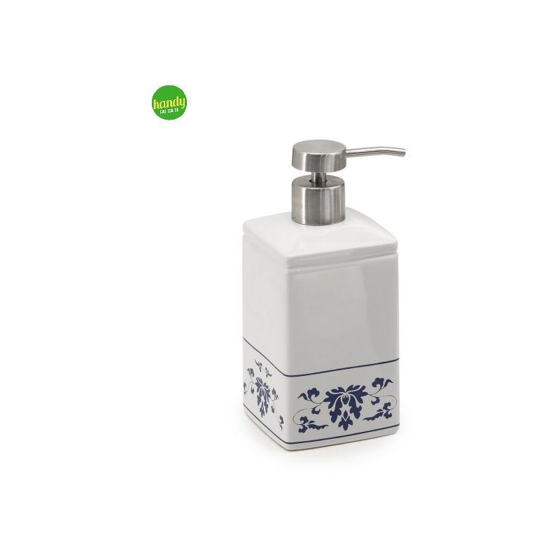 foto del prodotto dosasapone d appoggio gedy cixi bianco blu