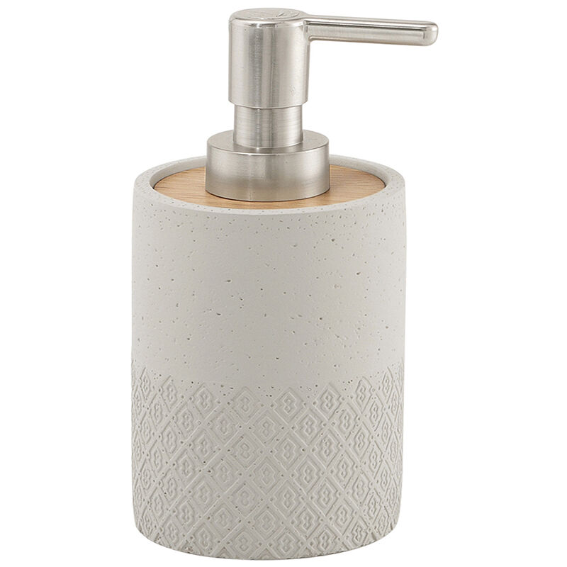 foto del prodotto dosasapone d appoggio gedy linea afrodite in cemento colore grigio