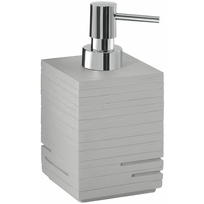 foto del prodotto dosasapone in resina grigio 420 ml pervinca