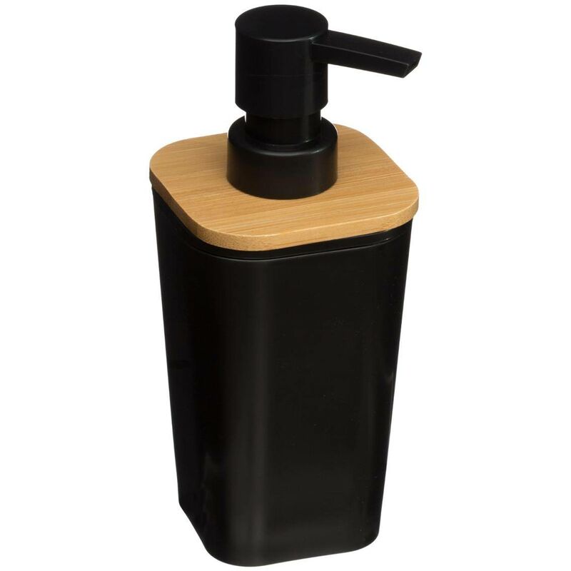 foto del prodotto dosatore di sapone natur o 200ml nero 5five