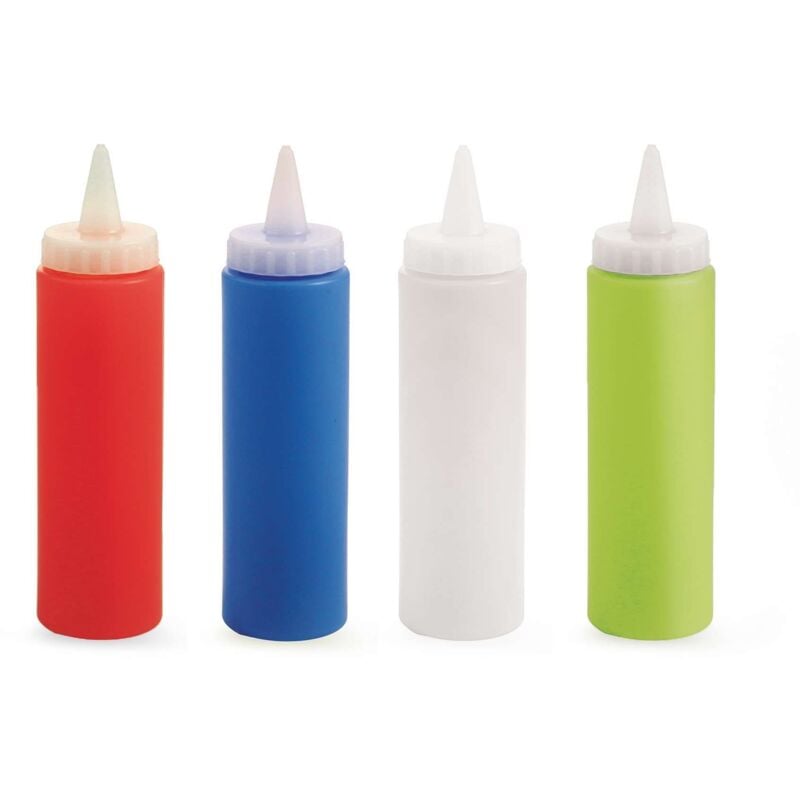 foto del prodotto dosatore per salse 180ml colori assortiti