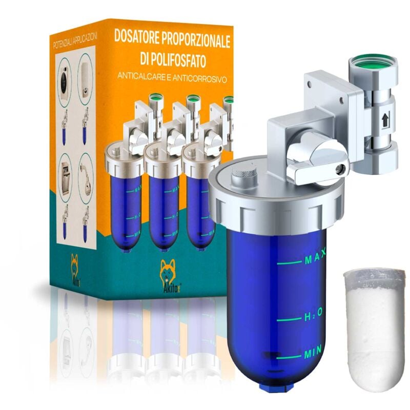 foto del prodotto dosatore polifosfato caldaia 1 2 20 l min akitaink