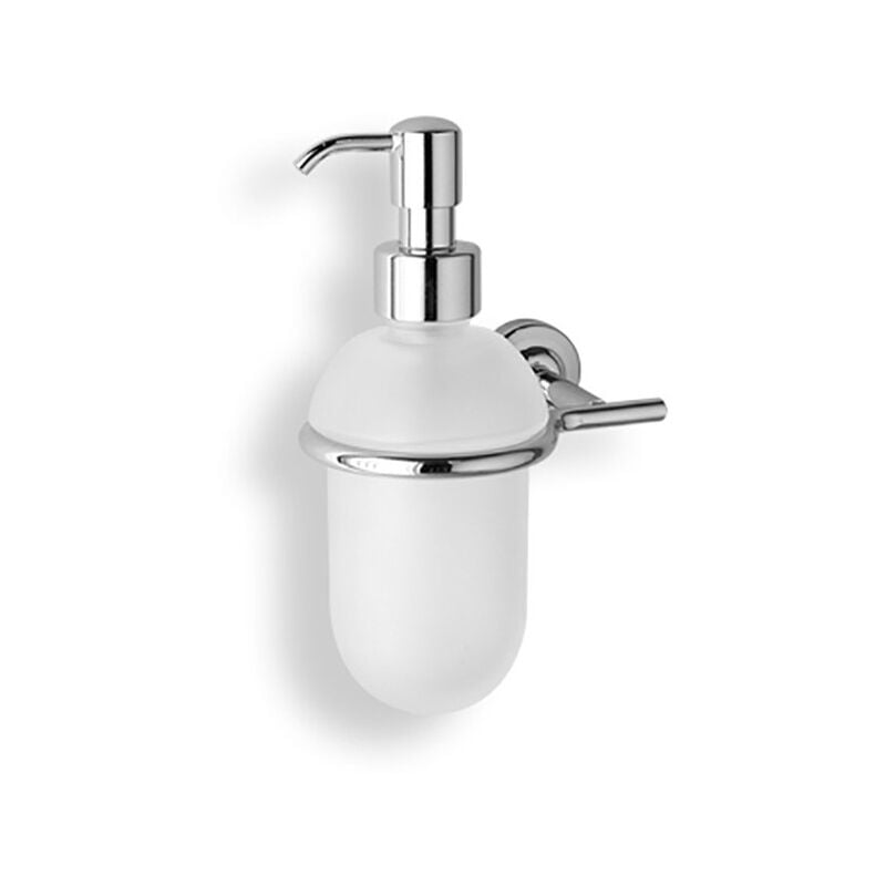 foto del prodotto dosatore sapone liquido da bagno linea dance in ottone cromato accessori bagno