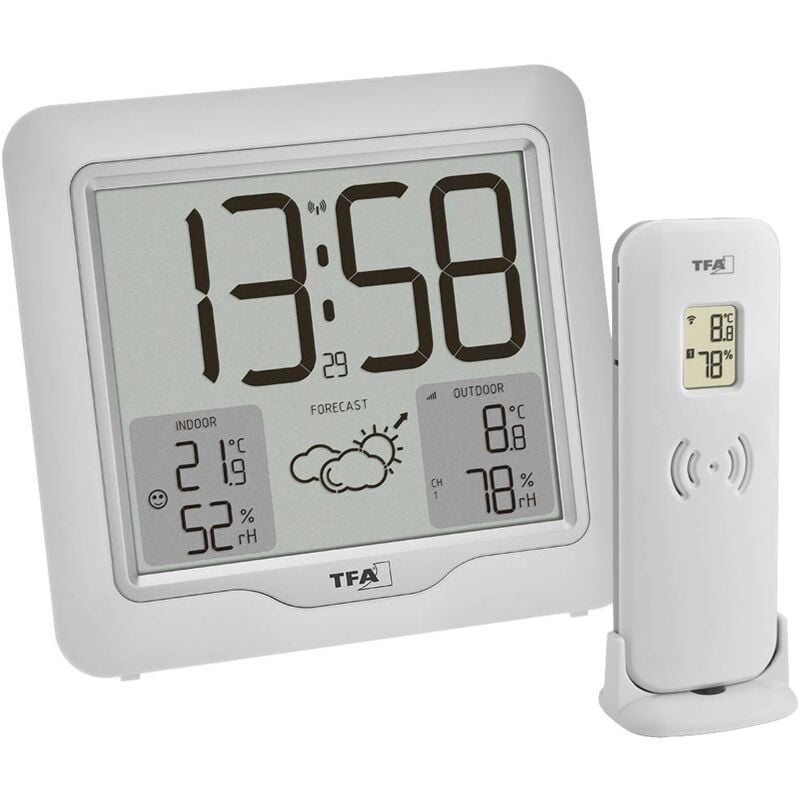 foto del prodotto dostmann metro plus 35.1164.02 stazione meteo digitale senza fili previsione per 12 24 ore numero di sensori max. tfa