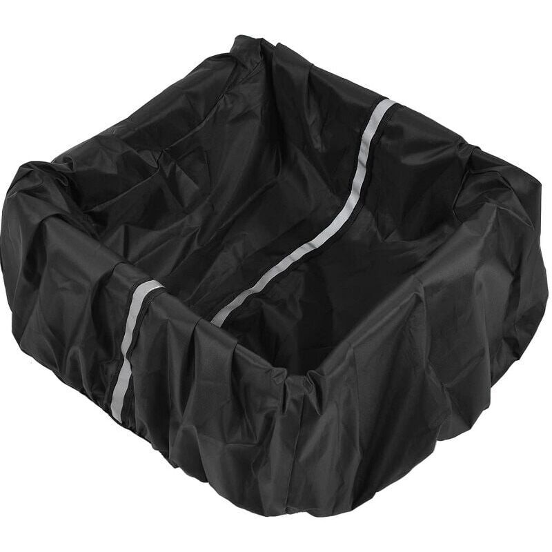 foto del prodotto doublure de panier de v lo 42 x 33 x 25 cm , housse de pluie imperm able pour v lo, housse de panier de v lo pour fil avant de v lo lectrique ou