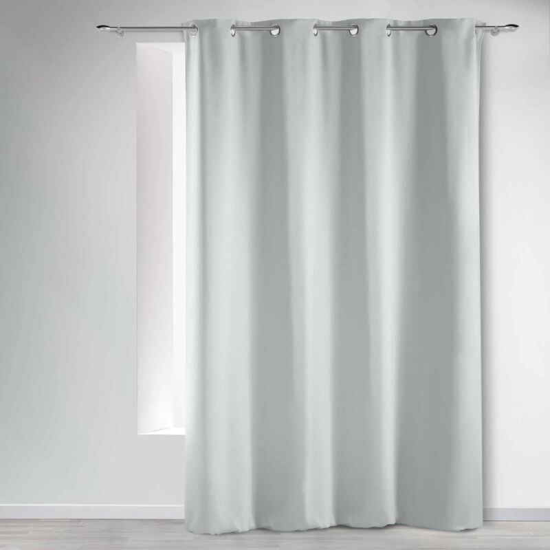foto del prodotto douceur d int rieur 1605153, tenda con occhielli , 135 x 240 cm , occult , coprente unito , bianco