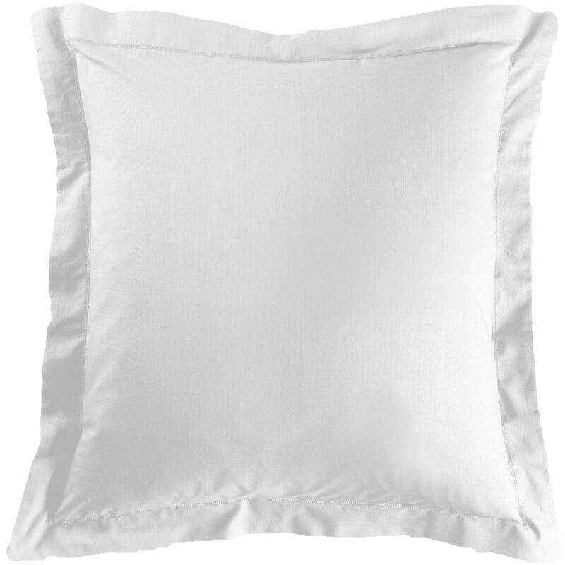 foto del prodotto douceur d int rieur 1640684, federa di guanciale , 63 x 63 cm , lit uni , unito 57 fili , bianco