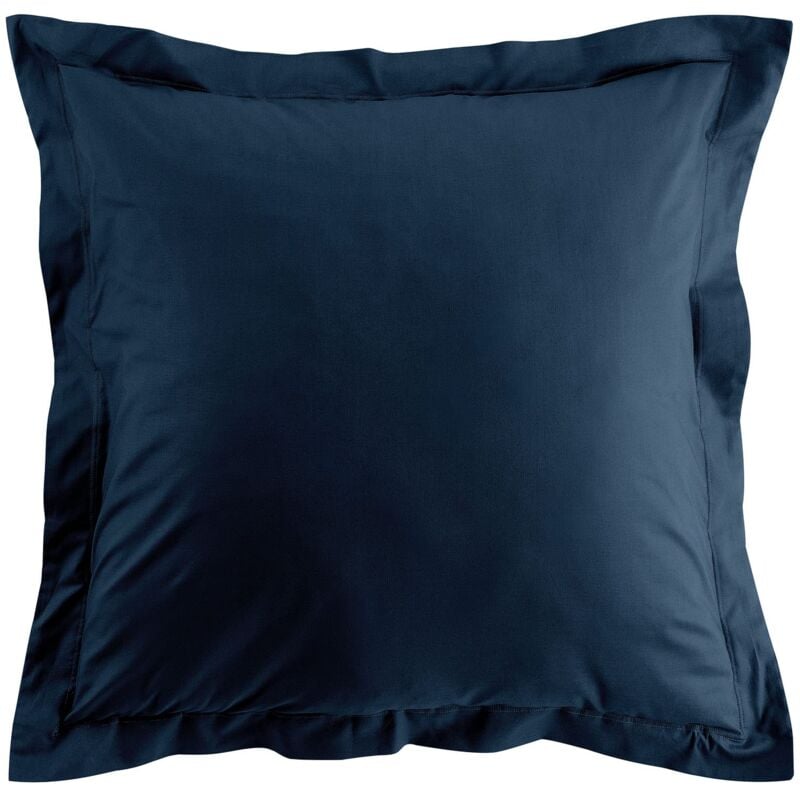 foto del prodotto douceur d int rieur, federa per cuscino 63 x 63 cm biolina blu notte, 100 cotone bio