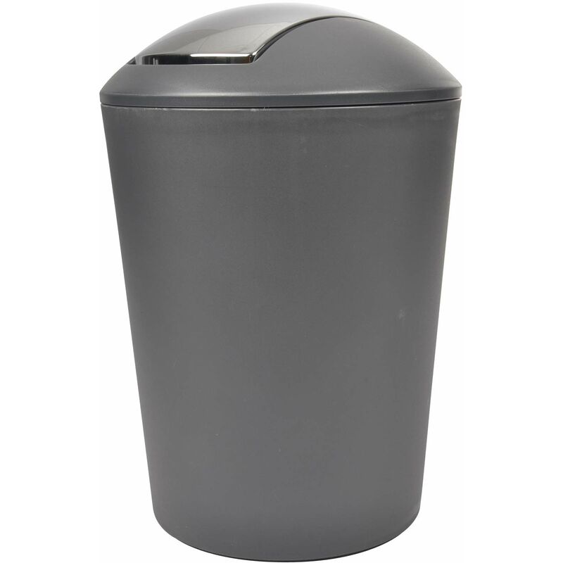 foto del prodotto douceur d int rieur pattumiera flic flac, 5,6 l grigio