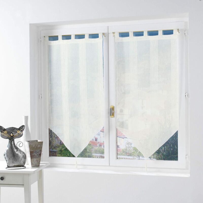foto del prodotto douceur d int rieur salina tendaggio fiocco con passanti, neutro, 2 x 60 x 120 cm