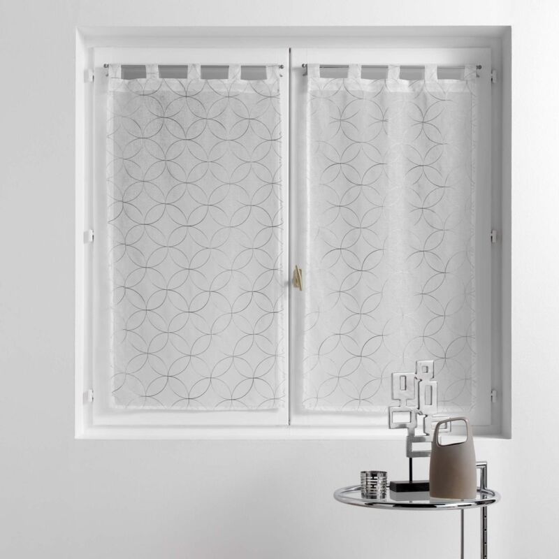 foto del prodotto douceur d int rieur tenda, poliestere, grigio, 2 x 60 x 160 cm