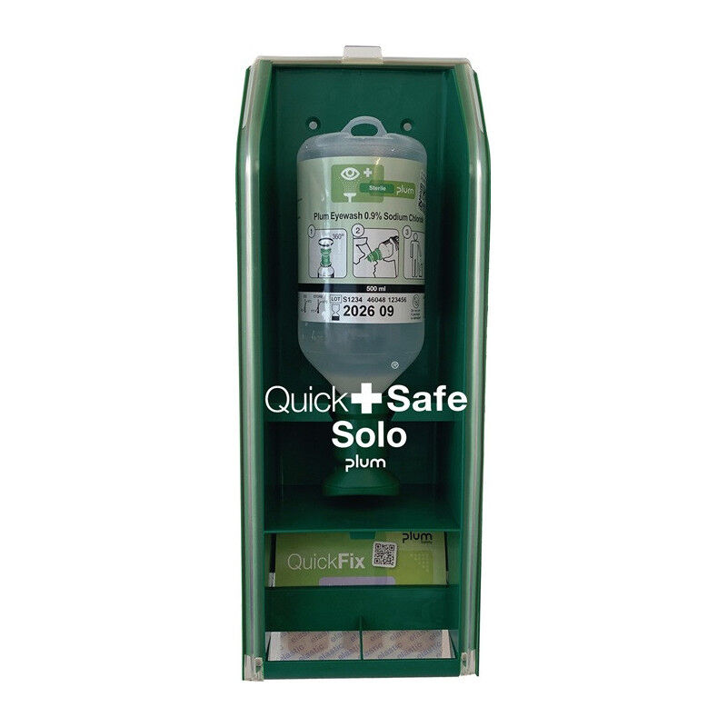 foto del prodotto douche oculaire quicksafe solo 0,5l recharge de pansement b140mm