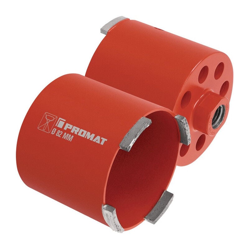 foto del prodotto douille frais e profi d.82mm utile l.62mm total l.90mm soud e promat