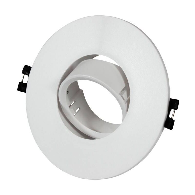 foto del prodotto dowlight basculante da incasso gu10, mr16 110mm