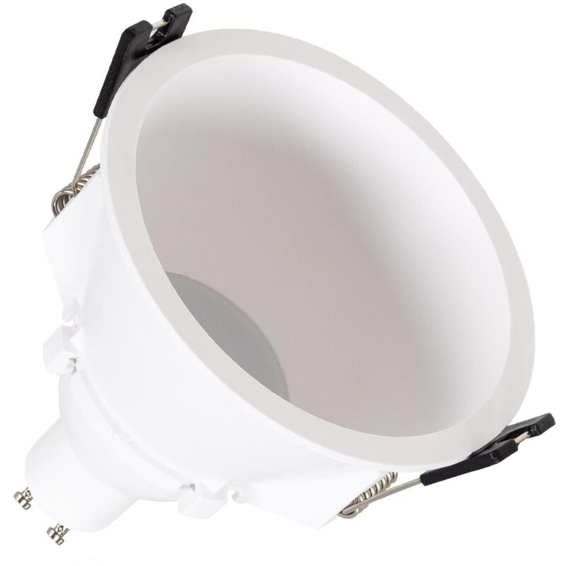foto del prodotto downlight conico gu10 6w pc foro 85 mm bianco bianco naturale no flicker 4000k